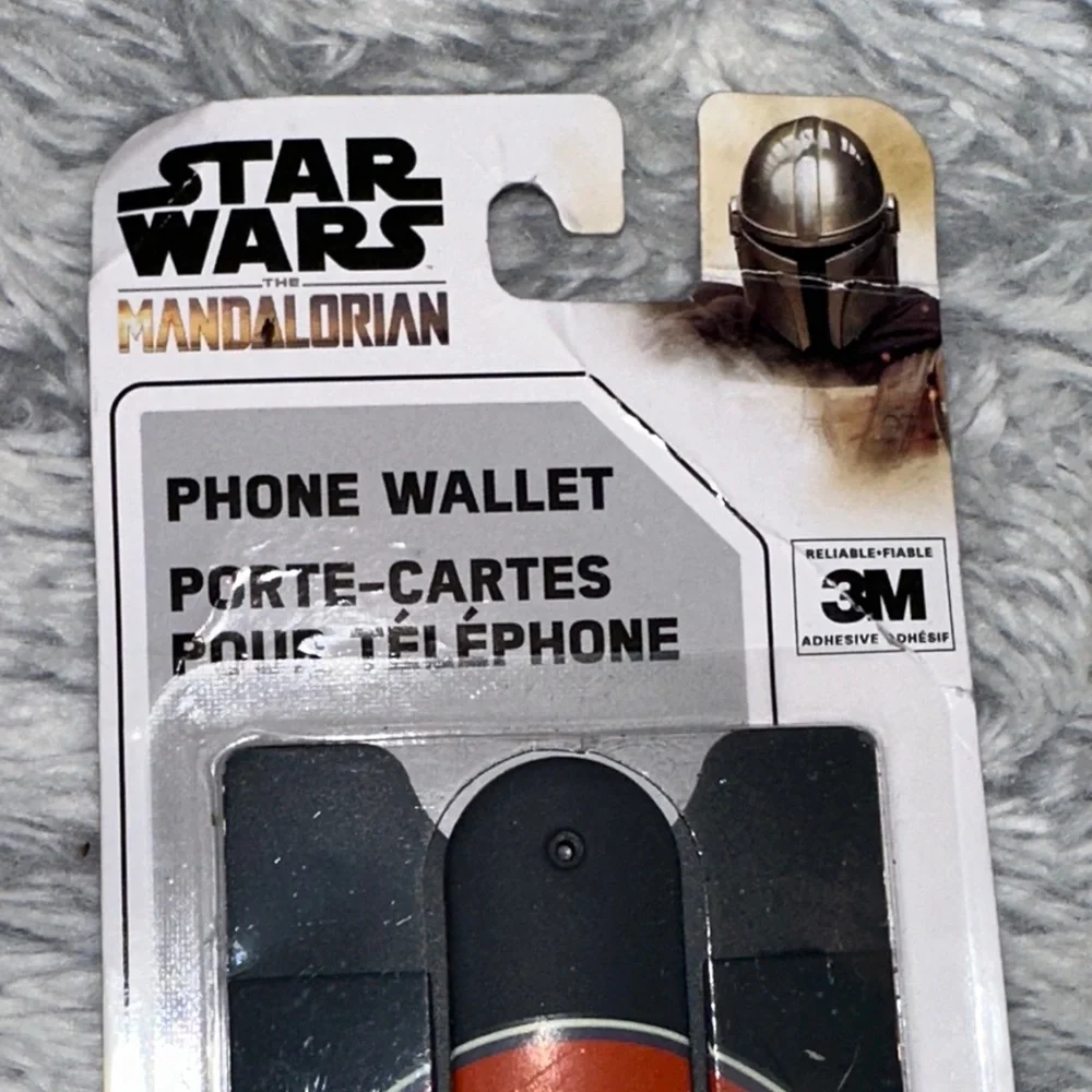 Star Wars Mandalorian Phone Wallet - Black and Green‎